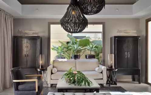 2 Bedroom Gran Pool Villa With Private Heated Pool, Living room